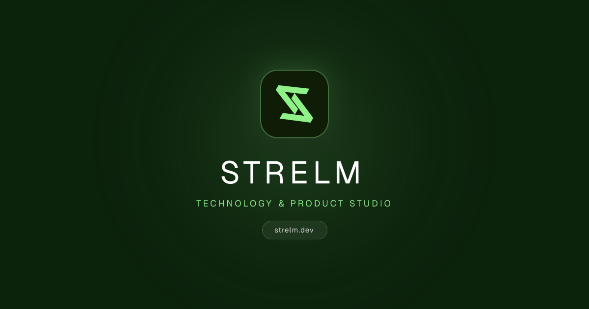 STRELM — Technology & Product Studio